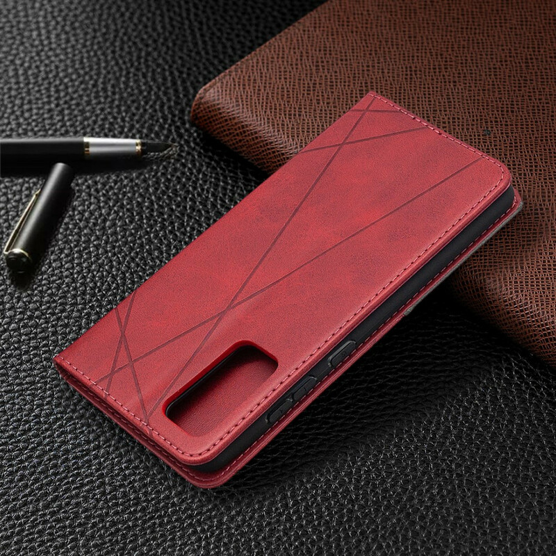 Flip Cover Samsung Galaxy S20 FE Style Künstlerin Flip Cover Samsung Galaxy S20 FE Style Künstlerin