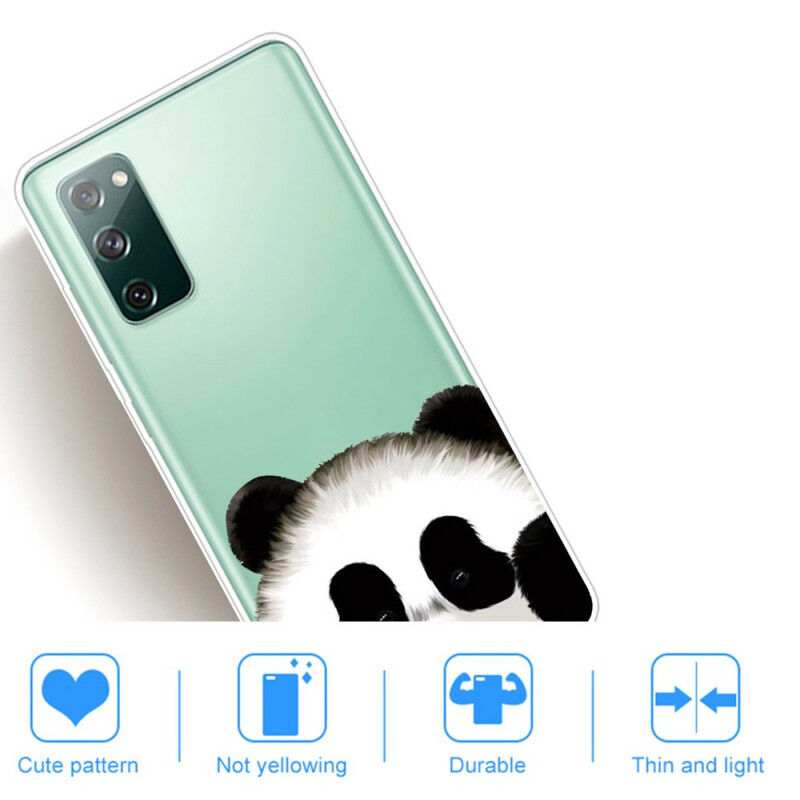 Samsung Galaxy S20 FE Hülle Transparent Panda