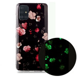 Samsung Galaxy A51 Serie Floralies Fluoreszierendes Cover