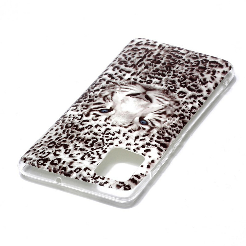 Samsung Galaxy A51 Leopard Fluoreszierendes Cover