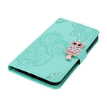 Samsung Galaxy S20 FE Hülle Eule Mandala und Charm Samsung Galaxy S20 FE Hülle Eule Mandala und Charm