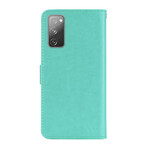 Samsung Galaxy S20 FE Hülle Eule Mandala und Charm Samsung Galaxy S20 FE Hülle Eule Mandala und Charm