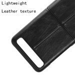 Samsung Galaxy Z Flip Cover Leder-Effekt Nähen