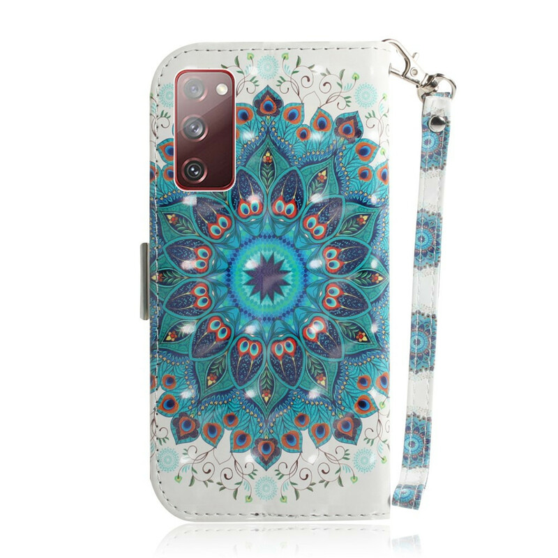 Samsung Galaxy S20 FE Magistral Mandala Tasche mit Riemen