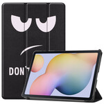 Smart Case Samsung Galaxy Tab S7 Stifthalter Don't Touch Me