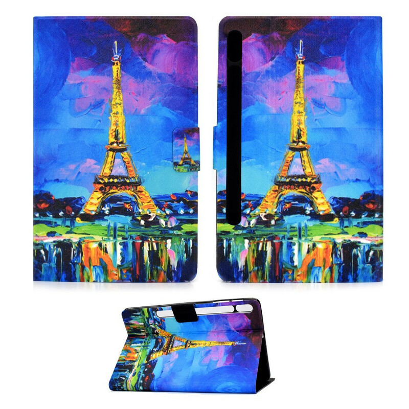 Samsung Galaxy Tab S7 Eiffelturm Hülle