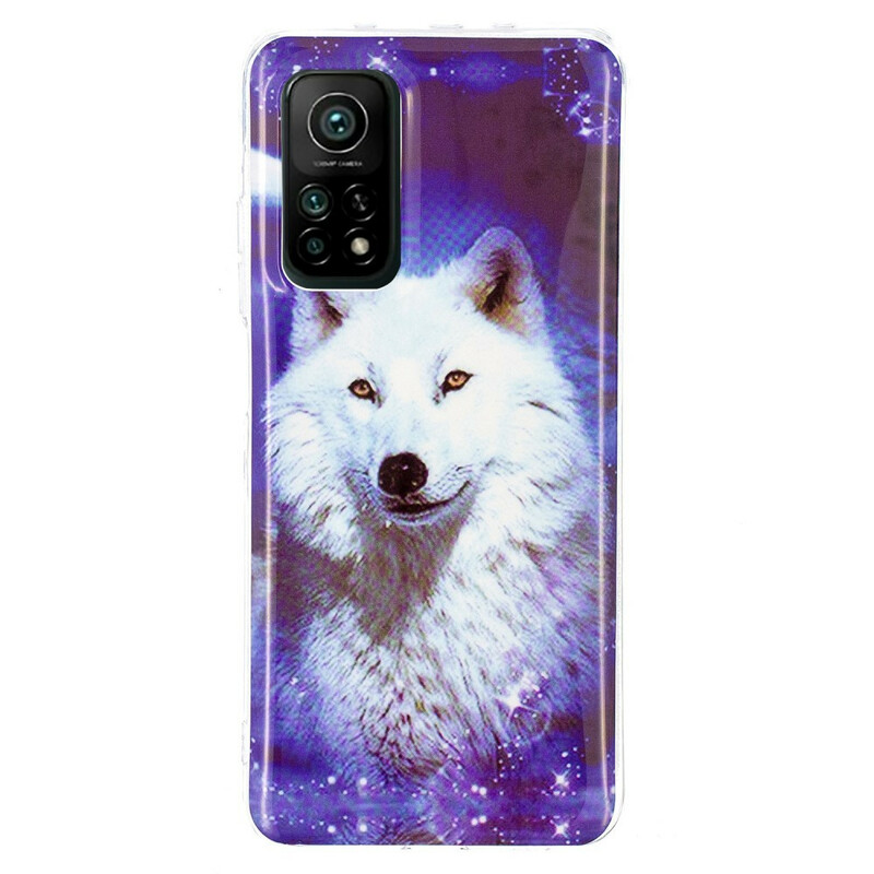 Xiaomi Mi 10T / 10T Pro Series Wolf Cover Fluoreszierend