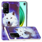 Xiaomi Mi 10T / 10T Pro Series Wolf Cover Fluoreszierend