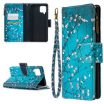 Samsung Galaxy A42 5G Tasche mit Reißverschluss Baum Samsung Galaxy A42 5G Tasche mit Reißverschluss Baum