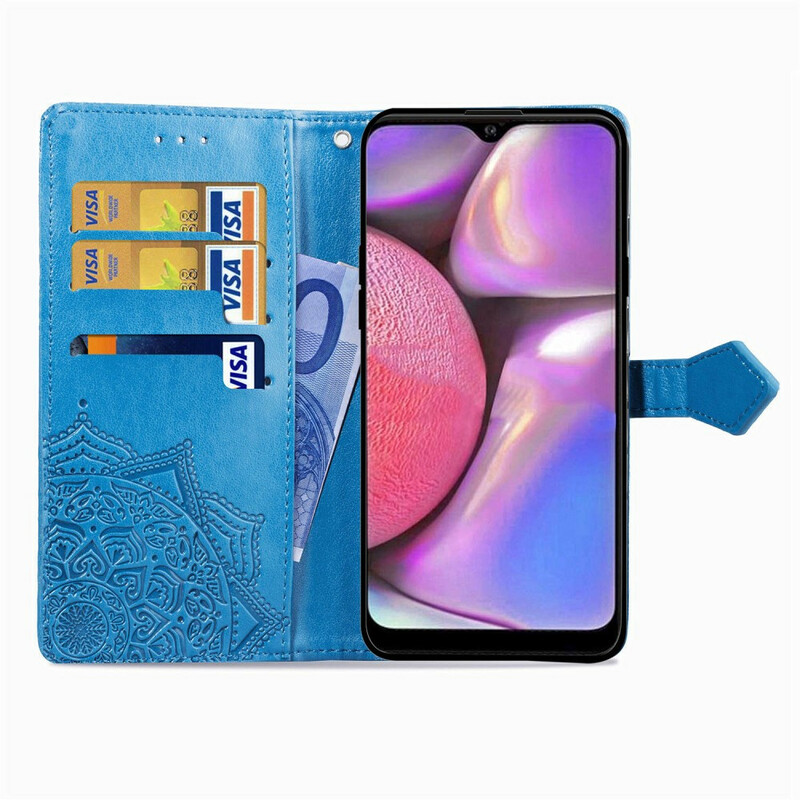 Samsung Galaxy A20s Mandala Mittelalter Tasche