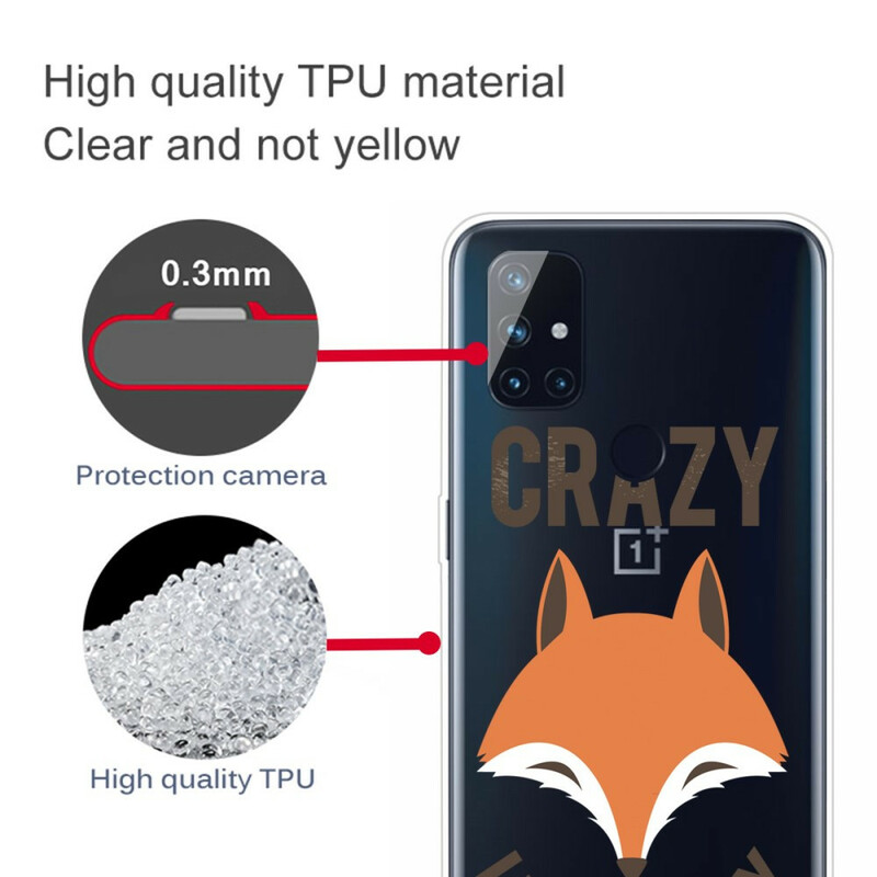 Cover OnePlus Nord N100 Fuchs / Crazy Like a Fox