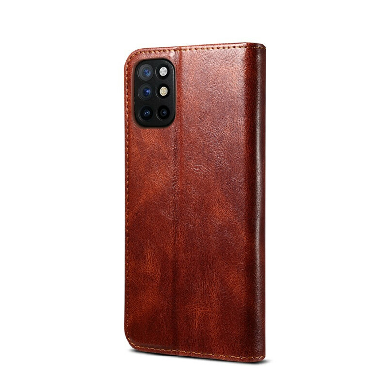 Flip Cover OnePlus 8T Kunstleder Gewachst