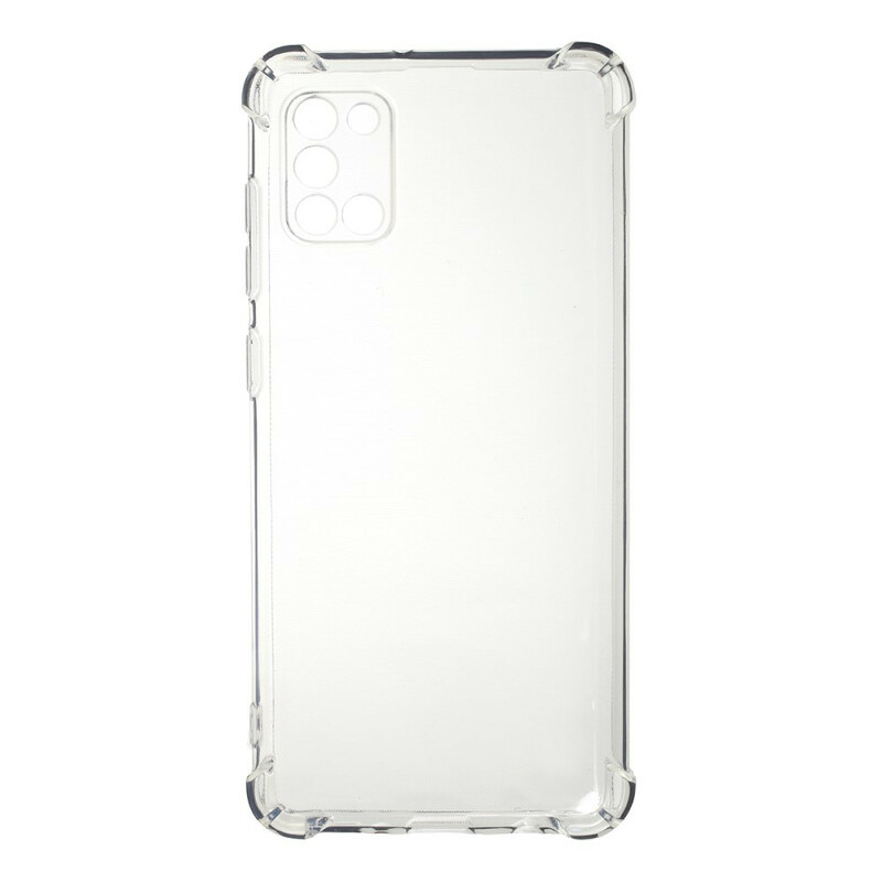 Samsung Galaxy A31 Cover Transparent Verstärkte Ecken