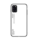 Samsung Galaxy A31 Panzerglas Cover Hello