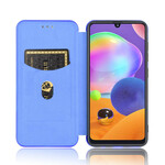 Flip Cover Samsung Galaxy A31 Kohlefaser