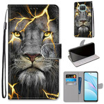 Xiaomi Mi 10T Lite 5G / Redmi Note 9 Pro 5G Feline Tasche mit Lanyard