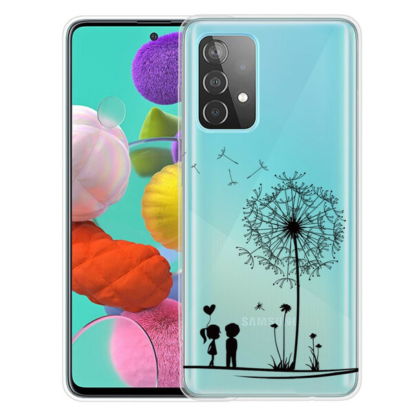 Samsung Galaxy A72 5G Löwenzahn Love Cover