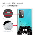 Samsung Galaxy A72 5G Cover Schau dir die Katzen an