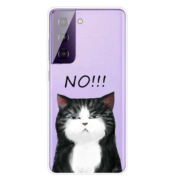 Samsung Galaxy S21 5G Cover Die Katze, die Nein sagt