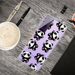 Samsung Galaxy S21 5G Top Pandas Fun Cover