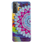 Samsung Galaxy S21 5G Mandala Colored Fluorescent Cover