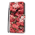 Hülle Samsung Galaxy S21 5G Romance Blumen