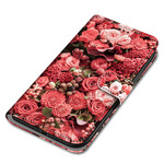 Hülle Samsung Galaxy S21 5G Romance Blumen