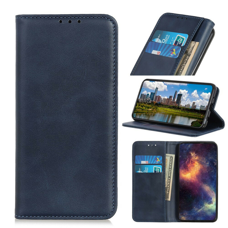 Flip Cover Samsung Galaxy S21 Plus 5G Spaltleder Vintage