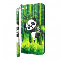 Custodia Samsung Galaxy S21 Ultra 5G Panda e Bambù