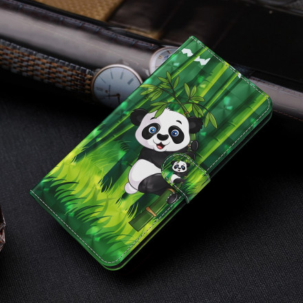 Custodia Samsung Galaxy S21 Ultra 5G Panda e Bambù