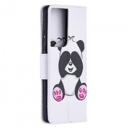 Samsung Galaxy S21 Ultra 5G Custodia Panda Fun