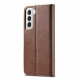Samsung Galaxy S21 5G Custodia LC.IMEEKE effetto pelle