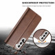 Samsung Galaxy S21 5G Custodia LC.IMEEKE effetto pelle