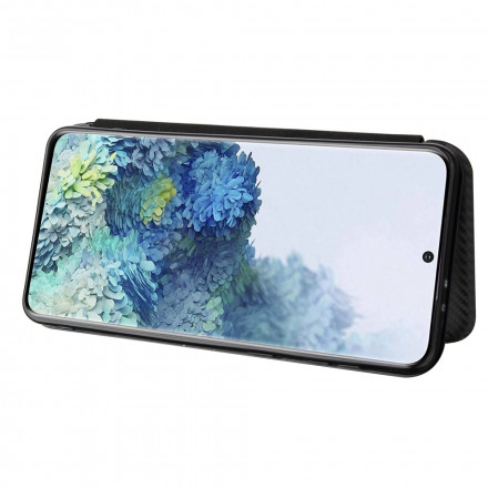 Flip Cover Samsung Galaxy S21 Plus 5G Fibra di carbonio