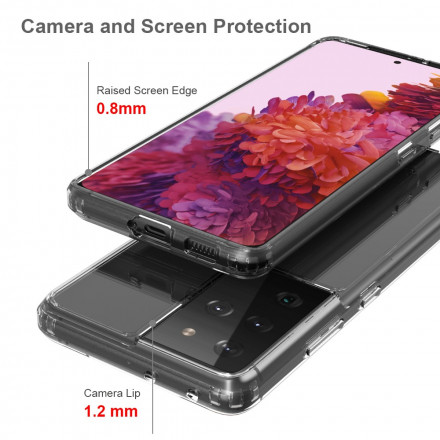 Samsung Galaxy S21 Ultra 5G Custodia in cristallo trasparente