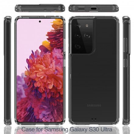 Samsung Galaxy S21 Ultra 5G Custodia in cristallo trasparente
