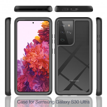 Custodia ibrida Samsung Galaxy S21 Ultra 5G Bordo smussato