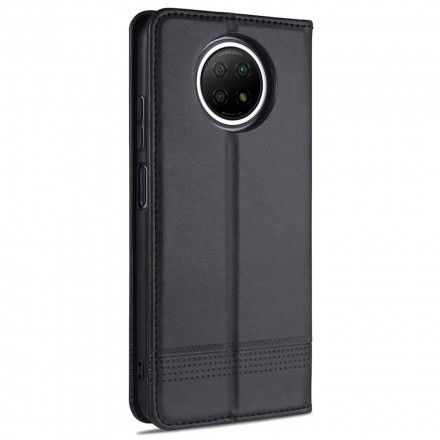 Flip Cover Xiaomi Redmi Note 9 5G / Note 9T 5G in pelle stile AZNS