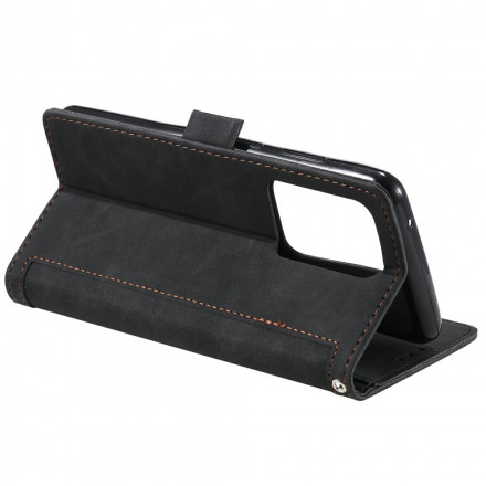 Samsung Galaxy S21 Ultra 5G Custodia rinforzata con contorno bicolore