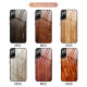 Samsung Galaxy S21 Ultra 5G Custodia in vetro temperato Design in legno Samsung Galaxy S21 Ultra 5G Custodia in vetro temperato Design in legno