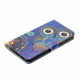 Custodia per gufo Samsung Galaxy S21 Ultra 5G in Mandala