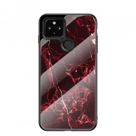 Google Pixel 4a 5G Custodia Premium in vetro temperato Colori