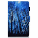 Custodia per Samsung Galaxy Tab A7 (2020) Foresta notturna
