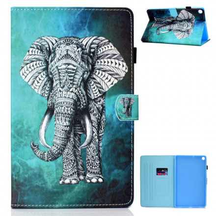 Custodia per Samsung Galaxy Tab A7 (2020) Elefante tribale