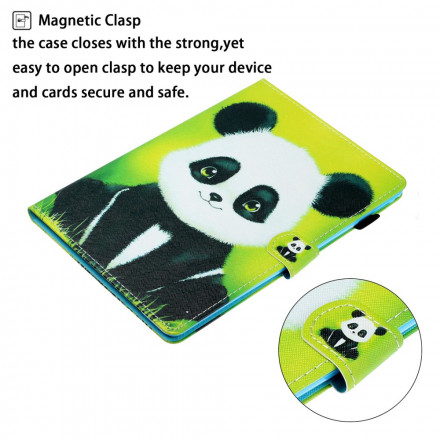Samsung Galaxy Tab A7 (2020) Custodia Cute Panda