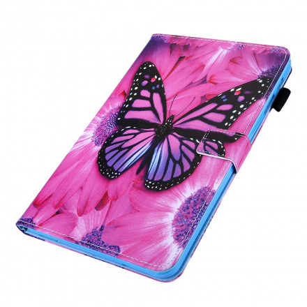 Custodia per Samsung Galaxy Tab A7 (2020) Butterfly Floral