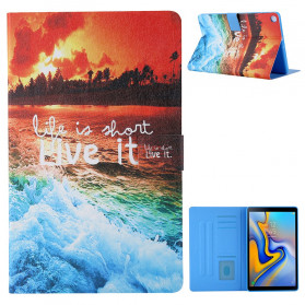 Custodia per Samsung Galaxy Tab A7 (2020) La vita è breve