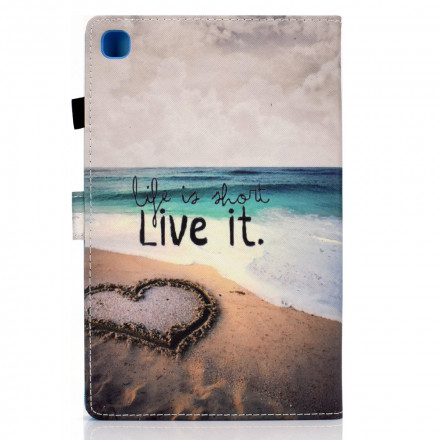 Custodia per Samsung Galaxy Tab A7 (2020) La vita è corta Beach