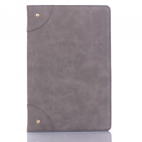 Custodia per Samsung Galaxy Tab A7 (2020) in similpelle con rivetti vintage