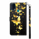 Samsung Galaxy A32 5G Custodia Farfalle gialle